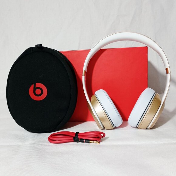 Beats Wireless Bluetooth Headphones Gold - Picture 3 of 5